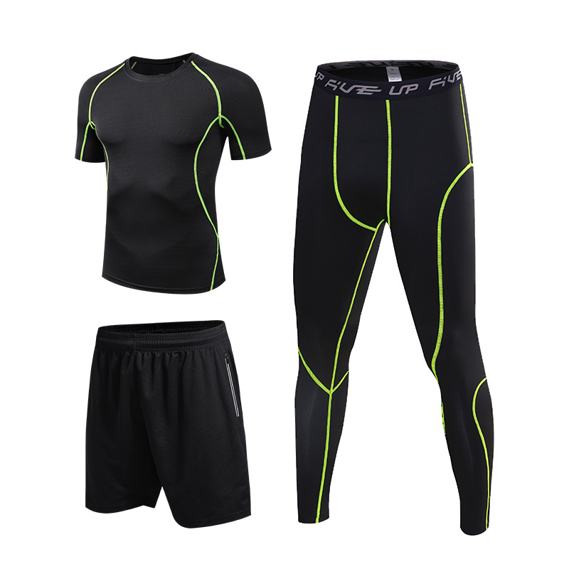 2021 Summer 3PCS workout sets quickly dry running sports suit breathable gym fitness sets