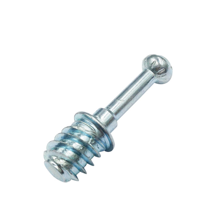 Corrosion resistant Bolts Clear-textured Thread Connecting Bolts Plastic Coated Rod Dowels