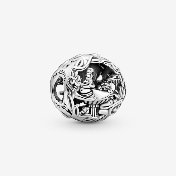 Pandora 925 серебро Disney Чеширский кот и гусеница абсолюум