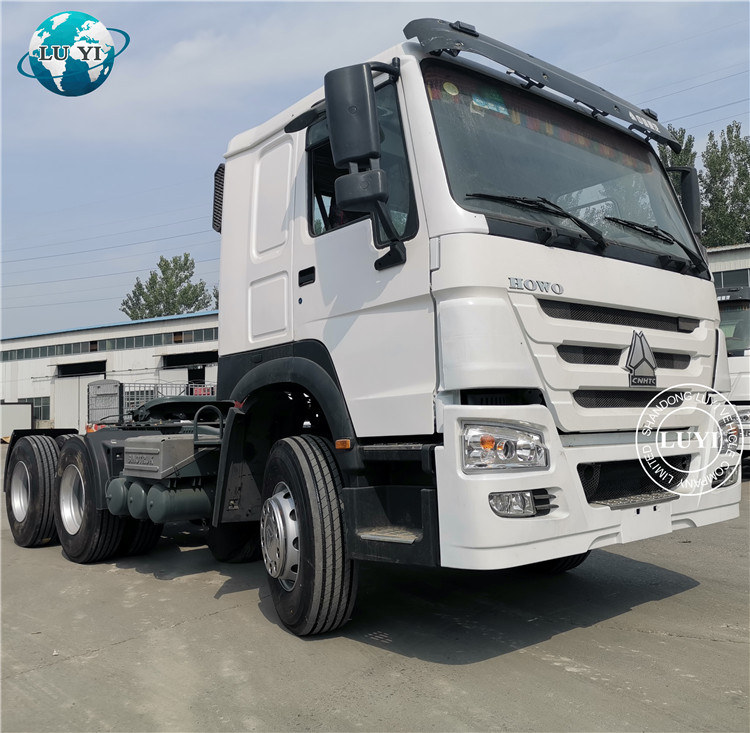Низкая цена Sinotruck 6X4 6x2 6x6 Howo Подержанный тягач 336 371 420 л.с. прицеп грузовик