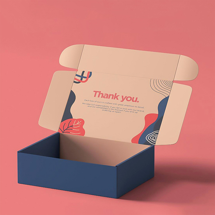 custom biodegradable packaging shipping mailer boxes eco friendly gift mailing mailer boxes with logo