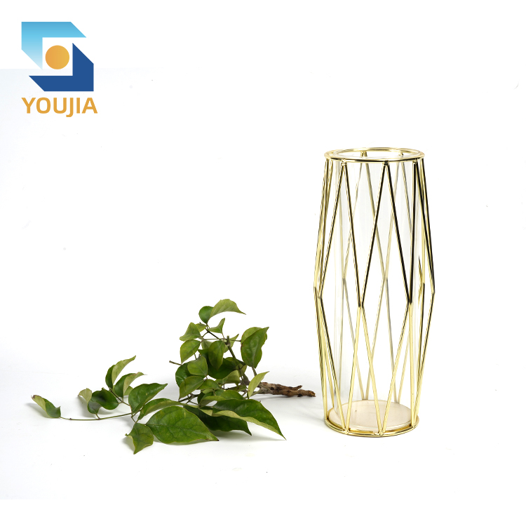 Новая продукция Youjia, круглая Настольная Ваза, Цветочная бутылка, прозрачная стеклянная хрустальная ваза, стеклянная ваза