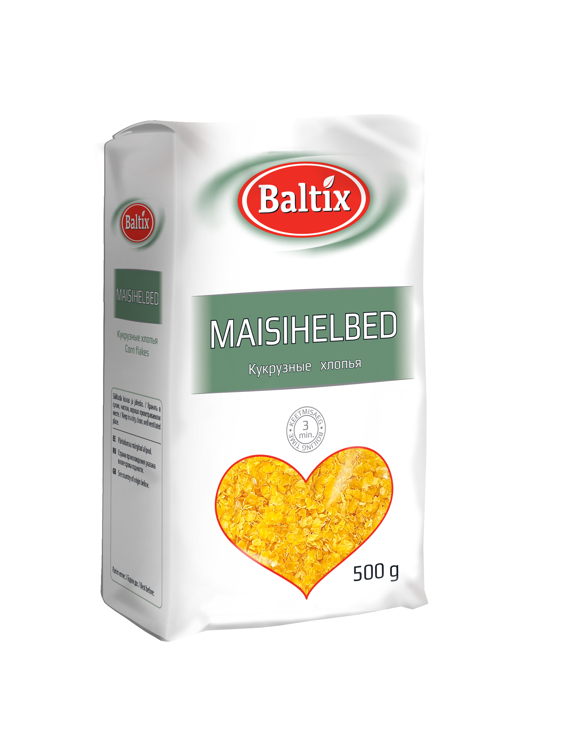 Maisihelbed, кукурузные хлопья, кукурузные хлопья, хлопья для здоровья, рекомендуется для младенцев и пожилых людей