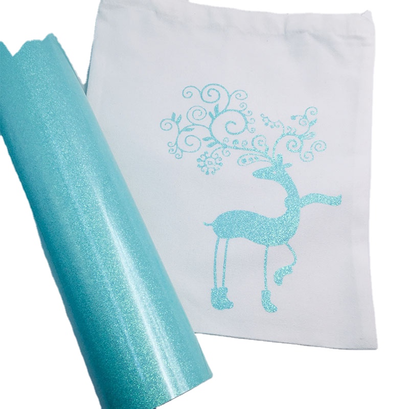 2021 Best Sale Durable Laundry Resistant heat transfer Vinyl glitter HTV for T-Shirt