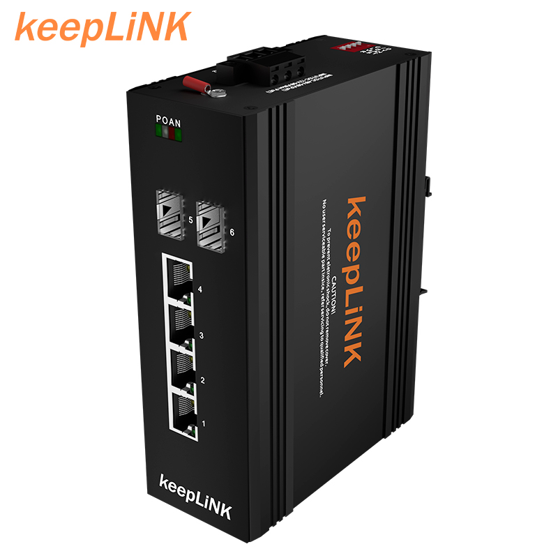 Сетевой коммутатор PoE 4 rj45 порта gigabit Ethernet для наружного использования в наличии