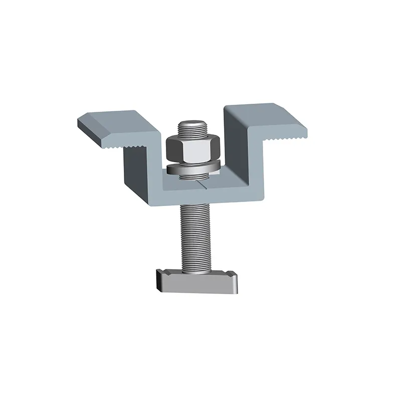 solar panel bracket accessories mid clamp manufacturer for mounting system