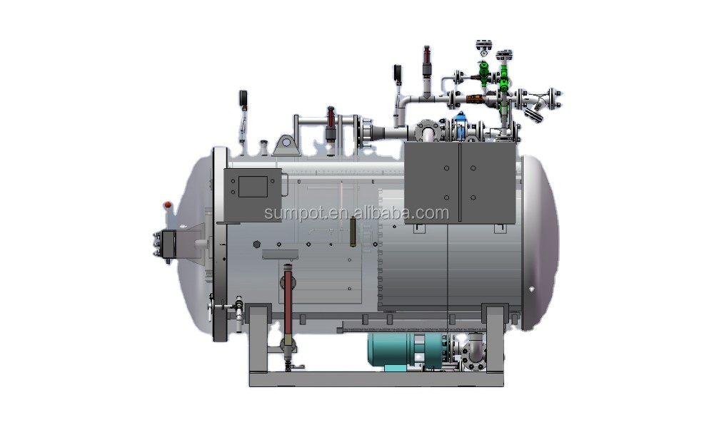Canned pet food sterilizer hot water spray retort