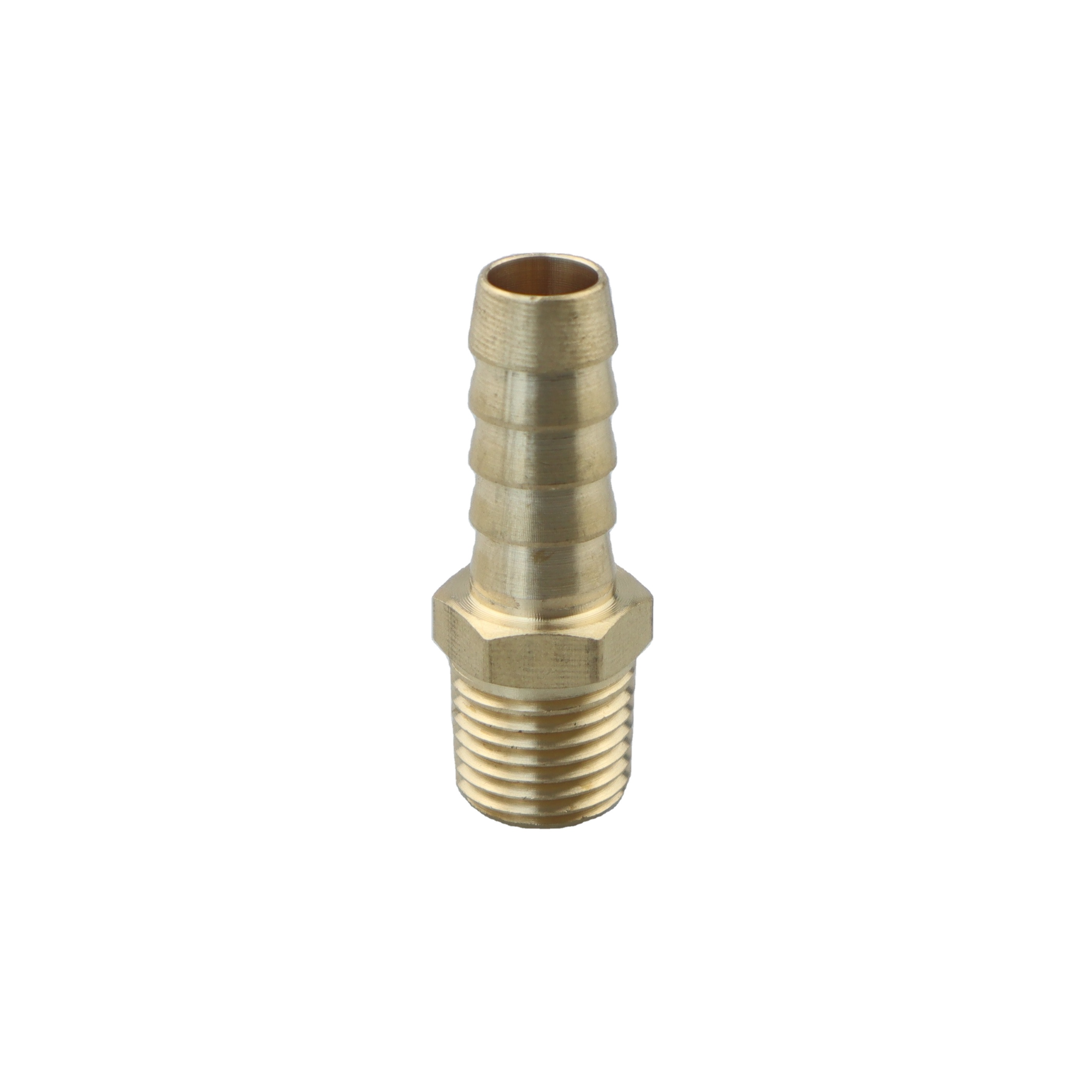 Шланговый соединитель для шланга с зазубриной, 4, 6, 8, 10, 12 мм, 1/4 "NPT до 3/8"