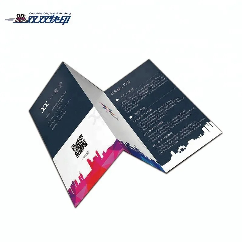Direct Sales Design Printing Service Flyer Booklet Brochure Catalog Instruction Manual Menu Booklet Catalog Brochure