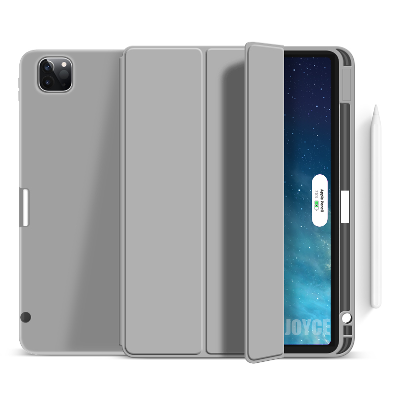 Новый мягкий чехол из ТПУ с отделением для ручек для iPad Pro 11 2020 с держателем для карандашей