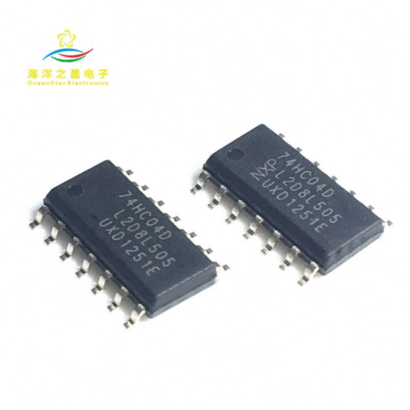 Оригинальный Новый логический чип 74HC04 74HC04D SOP14, не gate CMOS