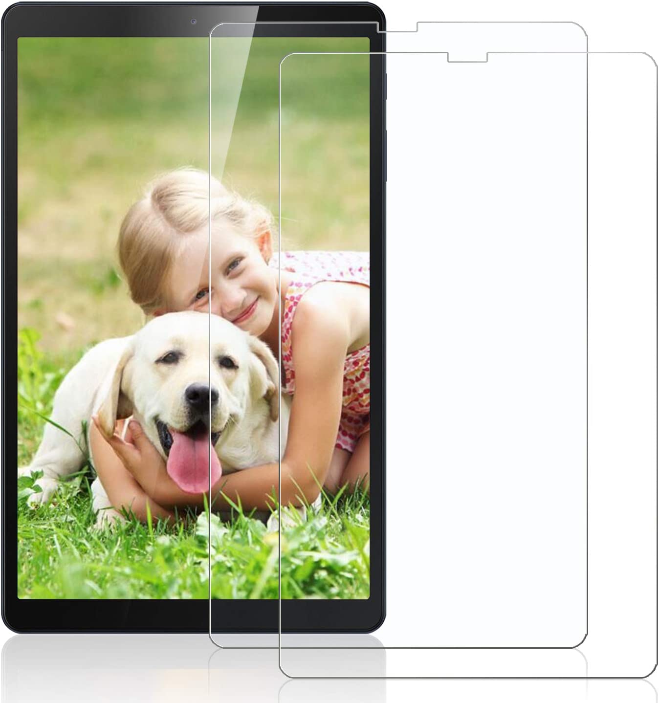 Защитная пленка для планшета Samsung Tab A 10,1 дюйма, T510, T515, HD, прозрачное закаленное стекло без пузырьков, с защитой от царапин, твердость 9H