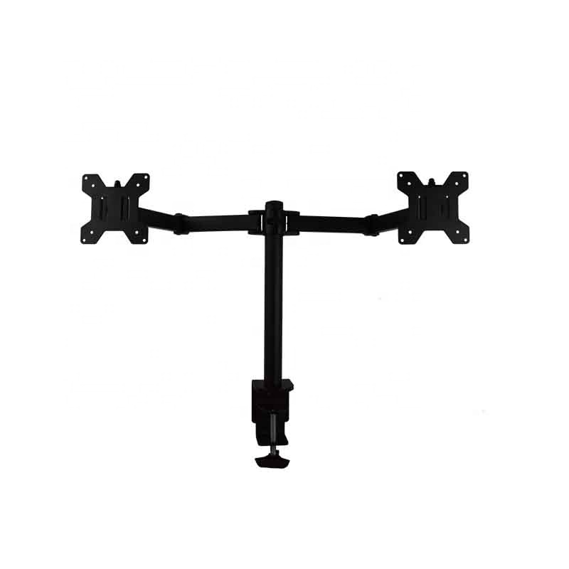 NEW Fix TV Bracket 10-27 inch VESA 100*100mm Flexible Adjustable Monitor Arm Desk Mount Dual Monitor Stand
