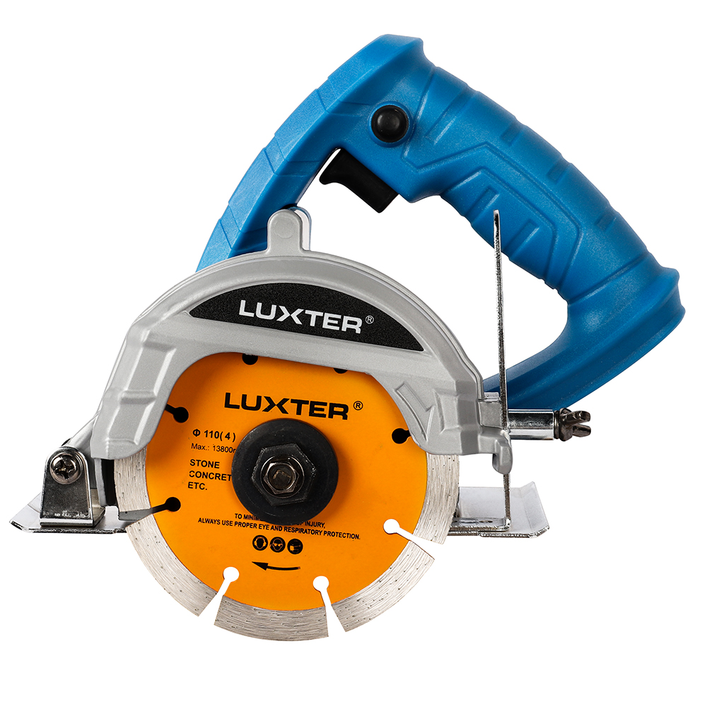 LUXTER 1480W Electric Wet Saw Stone Cutting Machine Marble Cutter Tiles Stone Cutting Hand Cutter Circular Saw Masonry Saw