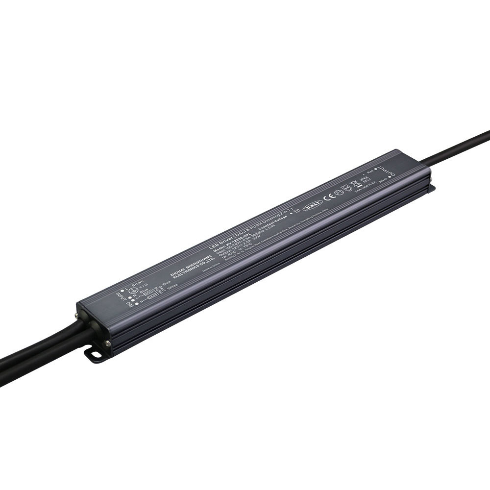 Hot selling Constant Voltage led strips driver intelligent DALI Push dimming waterproof led driver