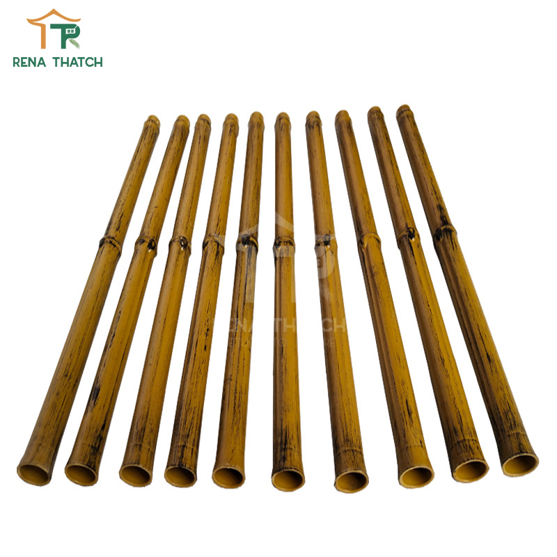 Natural bamboo pole stick stake canes