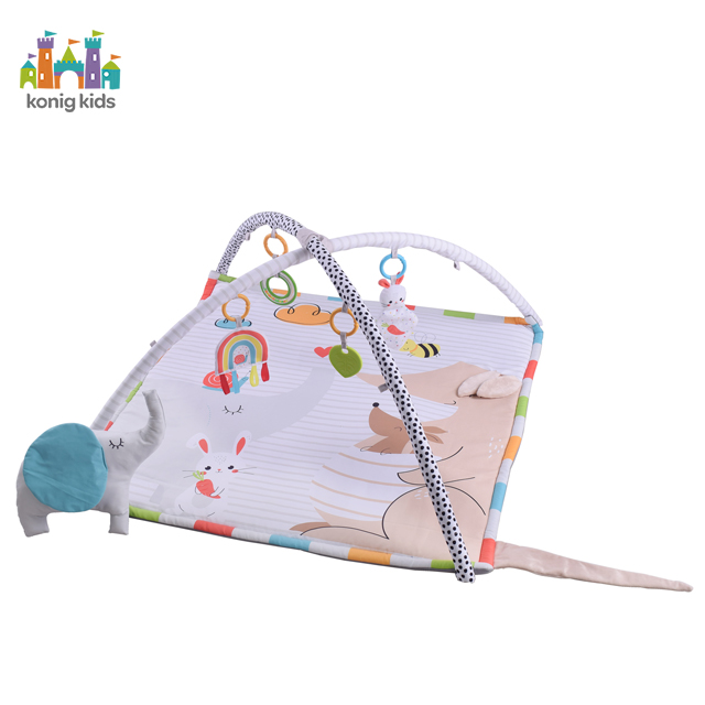 Детский складной мягкий большой детский игровой коврик Konig, Манеж Sense Deluxe play, детские игрушки для спортзала 0-6 месяцев, gimnasio para bebe, игровой коврик