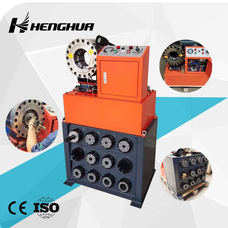 DX68 DX69 DX76 CE 10 комплектов бесплатная пресс-форма заводская цена гидравлический шланг ОБЖИМНАЯ машина резиновый шланг прессовая машина для продажи