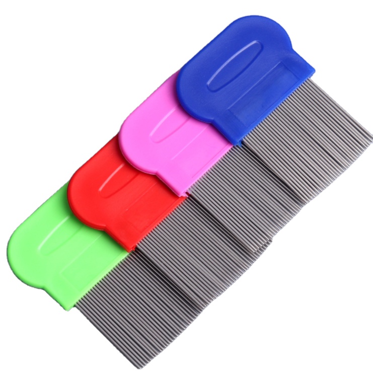High Quality Dog and Cat Tear Stain Remover Combs Hair Lice Comb Brushes Terminator