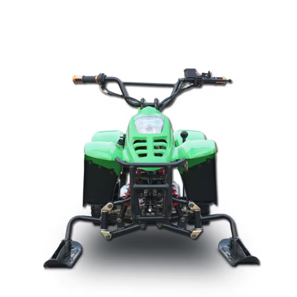 Chinese Snowmobile 4 Wheel Mini Snowmobile Snow Vehicle Adult Kids Snowm Slider For Sale
