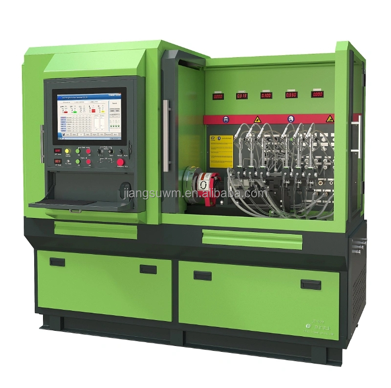 JZ-919 6 Injectors Testing & Coding Simultaneously Diesel Test Bench for Common Rail System Eui Eup Heui Heup Cummins Hpi Testin