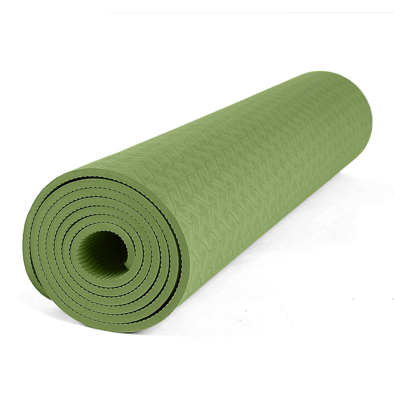 Fitness Accessories Tpe Single Layer Accept Customised Yoga Mat