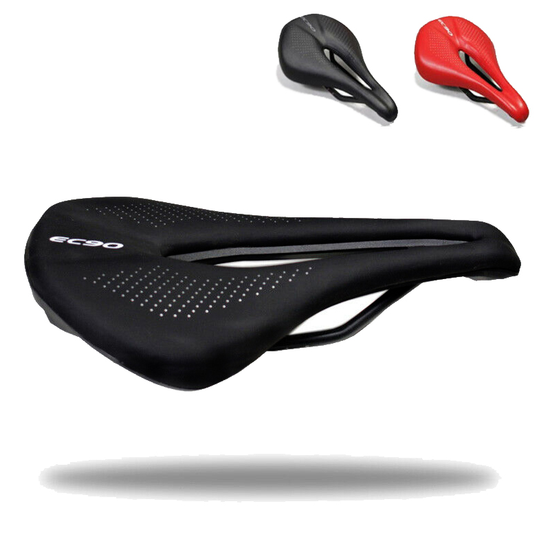 Седло Велосипедное MTB EC90, дышащая гелевая Кожаная подушка, унисекс, для взрослых