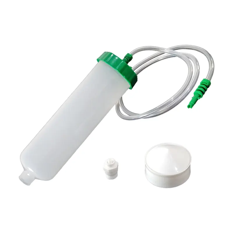 Dispense Syringe New Design American Transparent 300CC Glue Hotmelt Dispenser Syringe