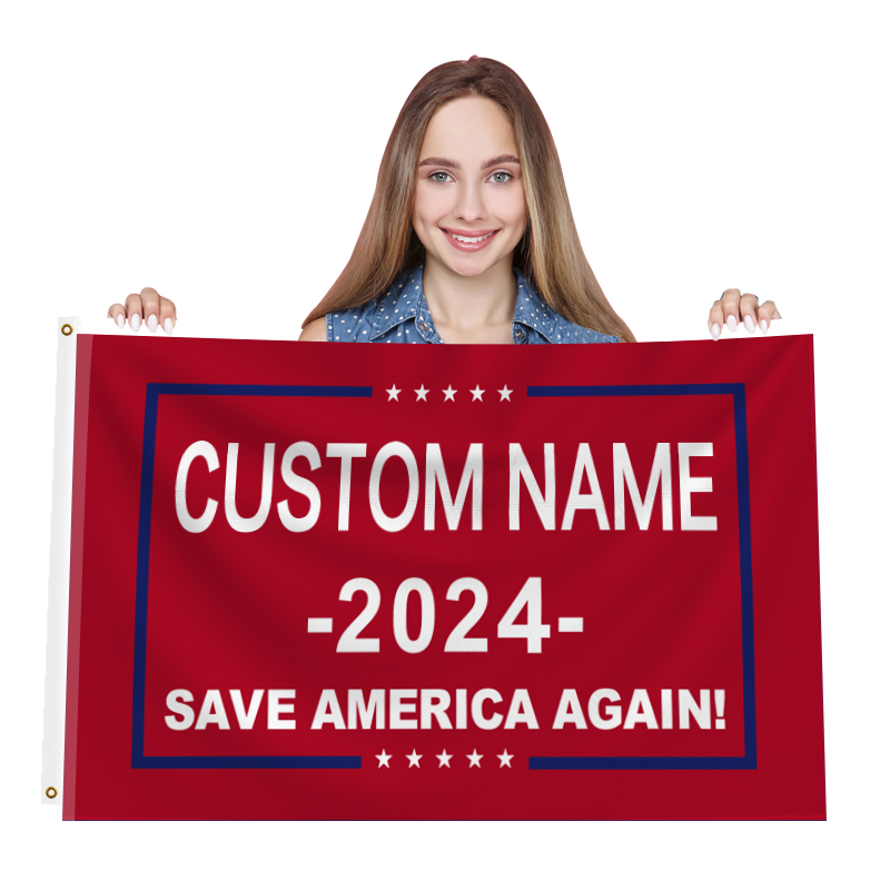 Fast Delivery Factory Wholesale Good Quality Best Price 3x5ft Next Stop 2024 USA Election T UMP Flags, Banners