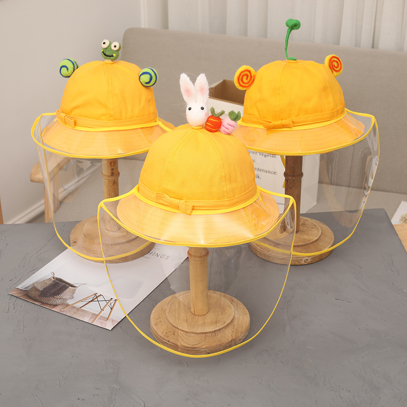 2020 Yellow Bucket Baby Summer Hat Baby Cute Hat