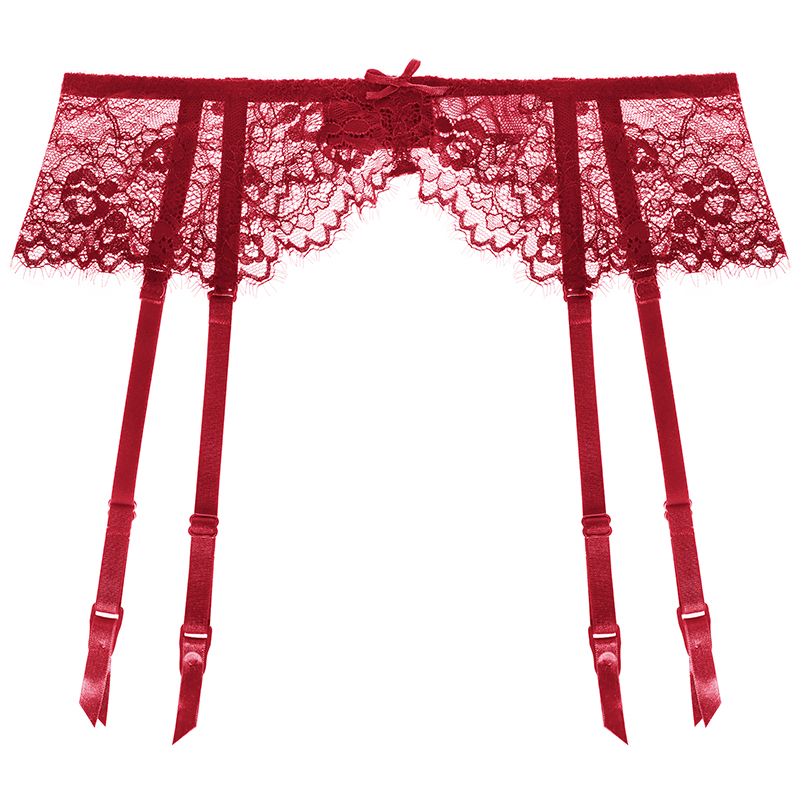 Euramerican multicolor sexy temptation is tie-in thin low waist lace garter