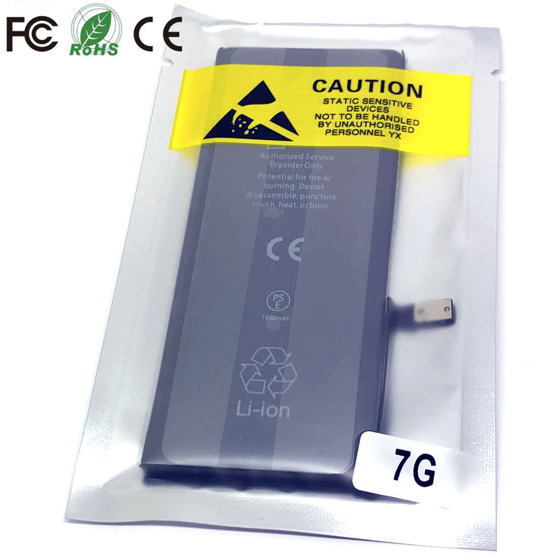 Новый 0 цикл уплотнение oem высокая емкость батареи мобильного телефона для iphone 4 4S 5 5S 5C SE 6 6S 7 8 Plus X XR XS Max батарея