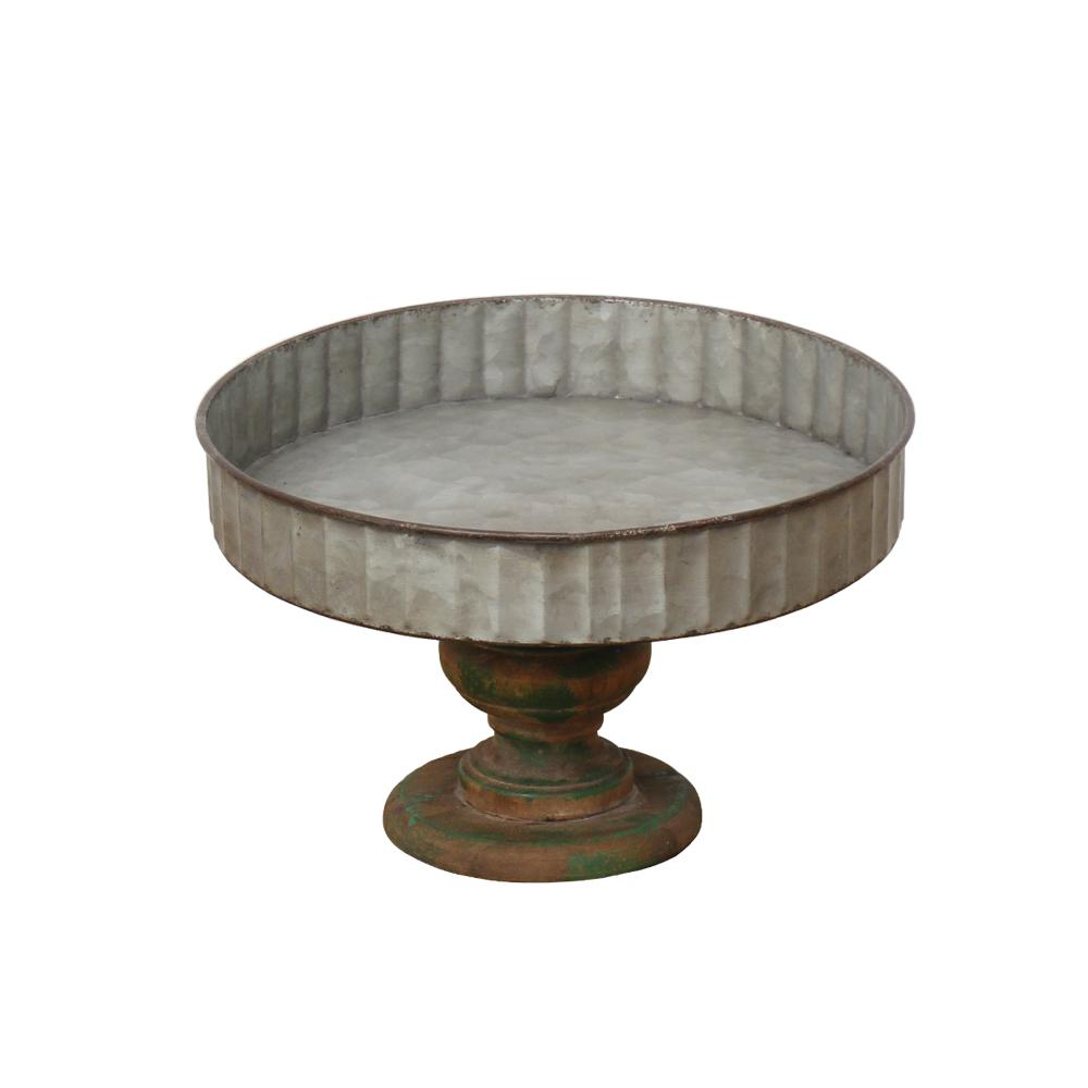 Garden metal flower stand multi-style iron round pot tray garden flower pot flower display stand wholesale customization