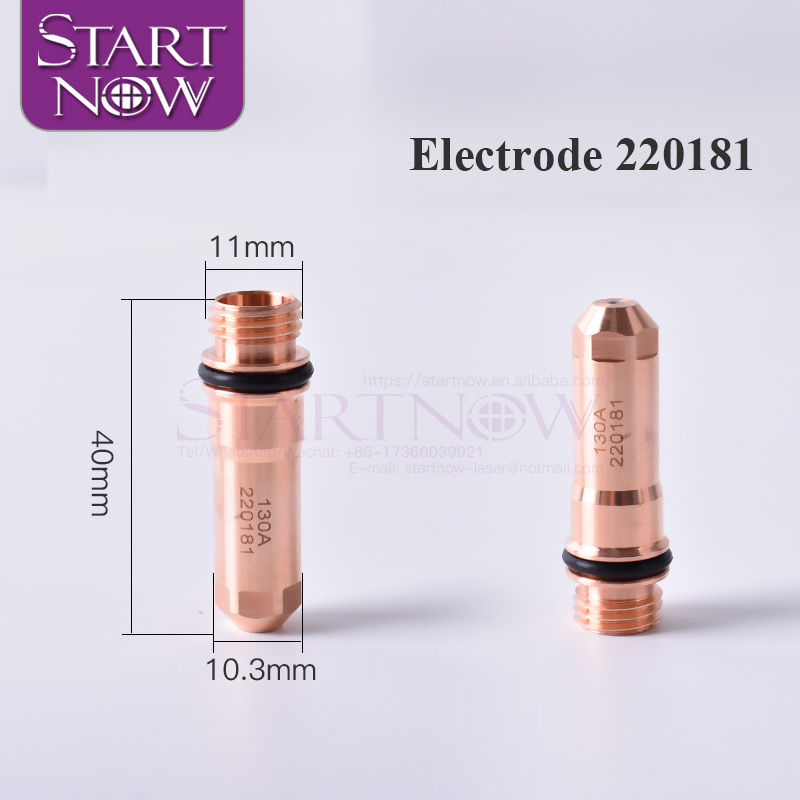 HPR130A Series Cutting Nozzle For Plasma 220183 Plasma Nozzles 220756 Tip Shield