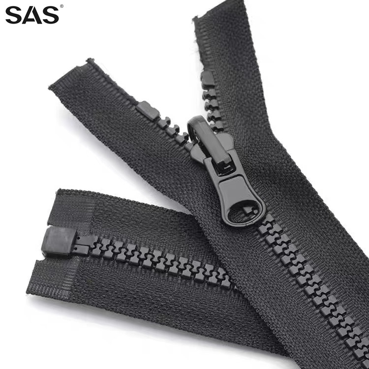 Модный слайдер SAS высокого качества на молнии с индивидуальным дизайном, размер логотипа, цвет, пластиковая смола, молния
