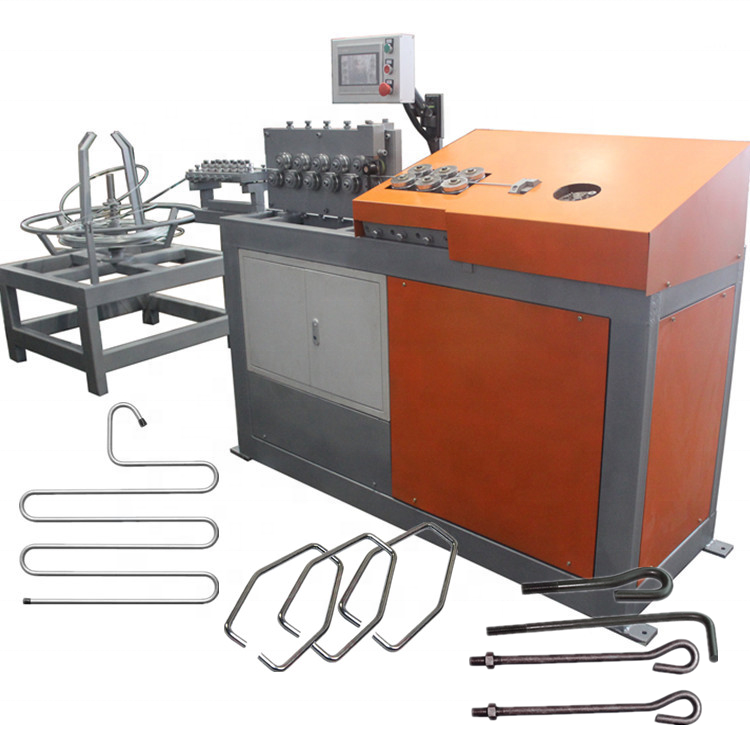 High quality Multi-function CNC Automatic 3D 2D 3 Axis Wire Rod Steel Bar Bending Spring Forming Machine For 2-6mm