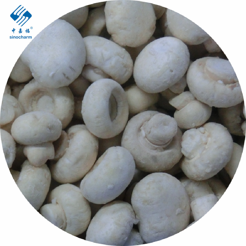 2020 New Crop Wholesale Top Grade Thickness 4 - 6 mm IQF Frozen Champignon Mushroom Slices