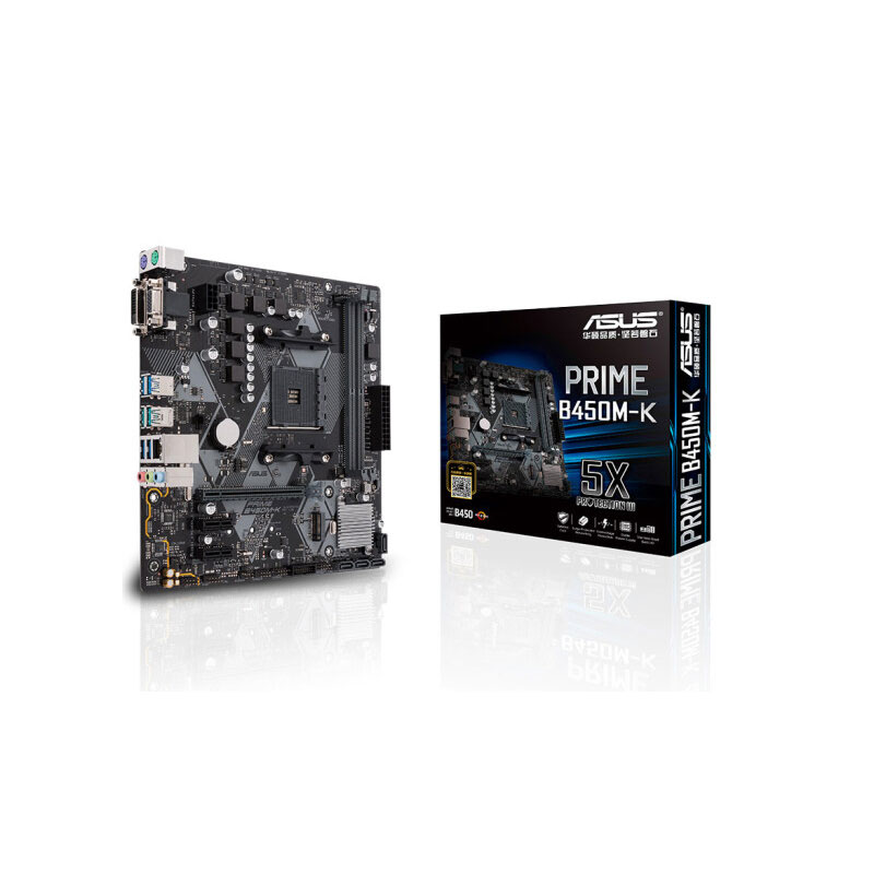 Funhouse PRIME B450M-K оригинальная материнская плата Гнездо AM4 DDR4 B450 рабочего Материнская плата