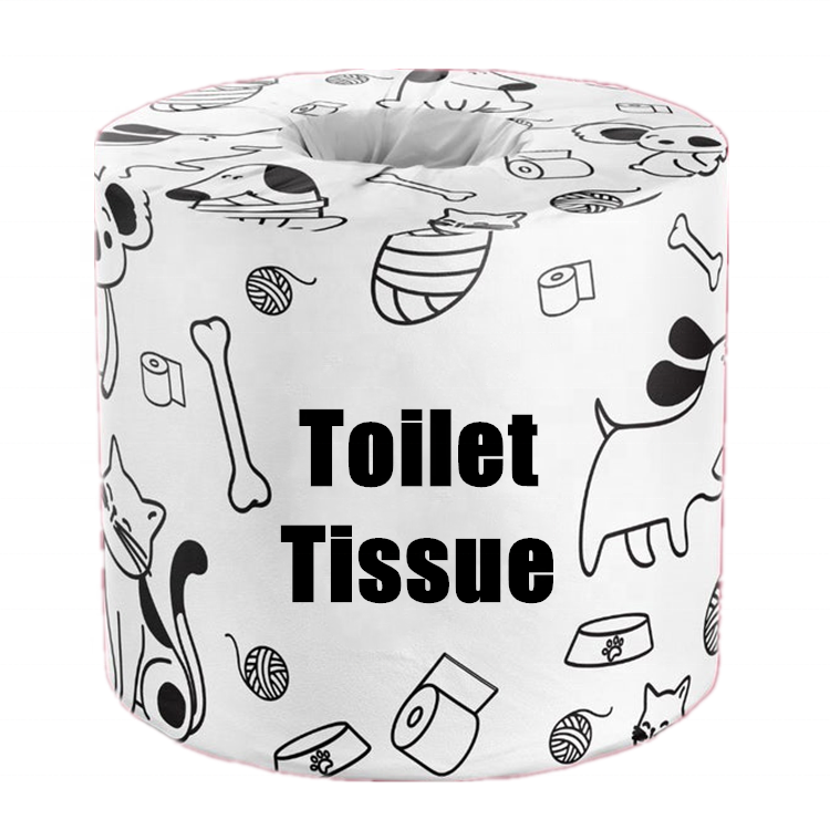 Factory Best Embossed Bamboo Toilet Paper 1/2/3/4 Layers Bpa-Free Andrex Toilet Paper