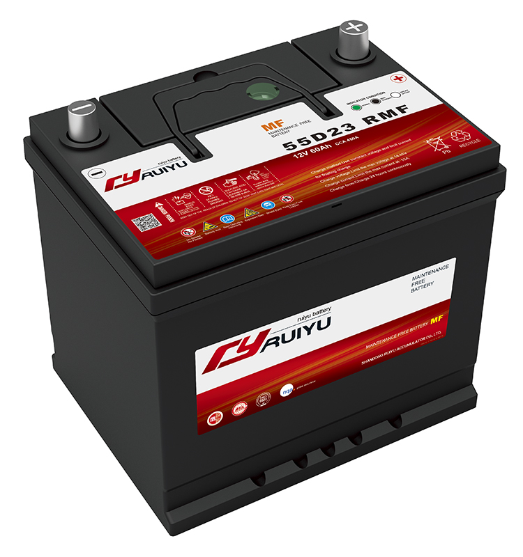 Корея качество автомобильного аккумулятора 55D23L 12V60AH mf батареи японии autobatterie