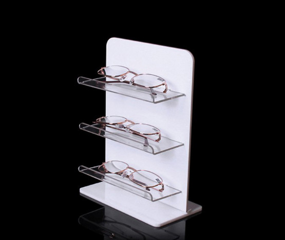 3 уровня акриловые очки дисплей держатель для женщин Gafas oculos дисплей стенд