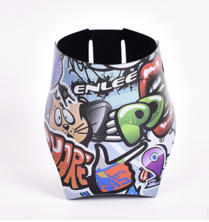2021 NEW Creative street graffiti ultra-light foldable bicycle Bottle Cage for mountain bike scooter