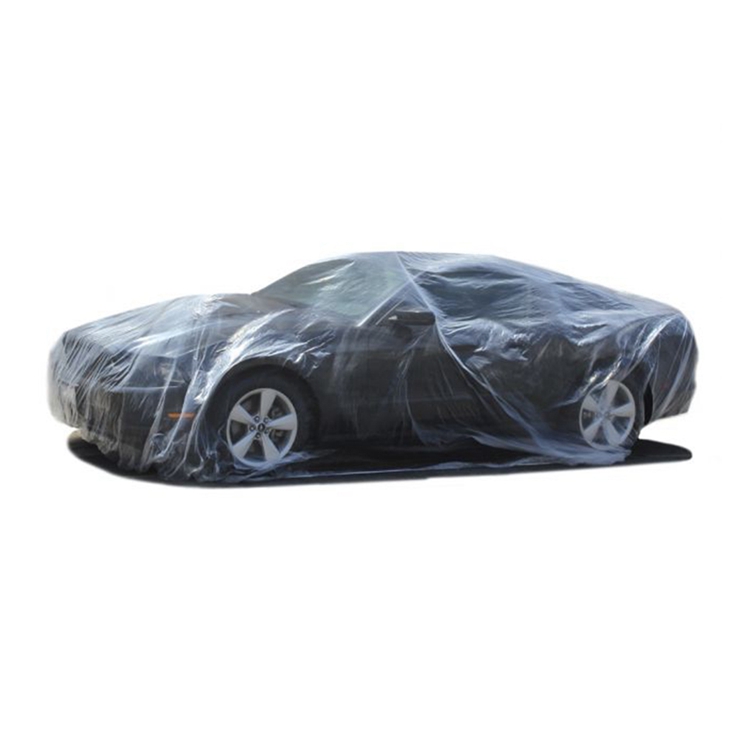 Low Price Guaranteed Quality Cheap Waterproof Universal 3.6 x 6.7m Plastic Car Cover