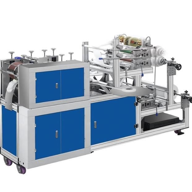 Fully Automatic Disposable Plastic PE Car Steering Wheel Glove Gear Cover Bag Making Machine Price