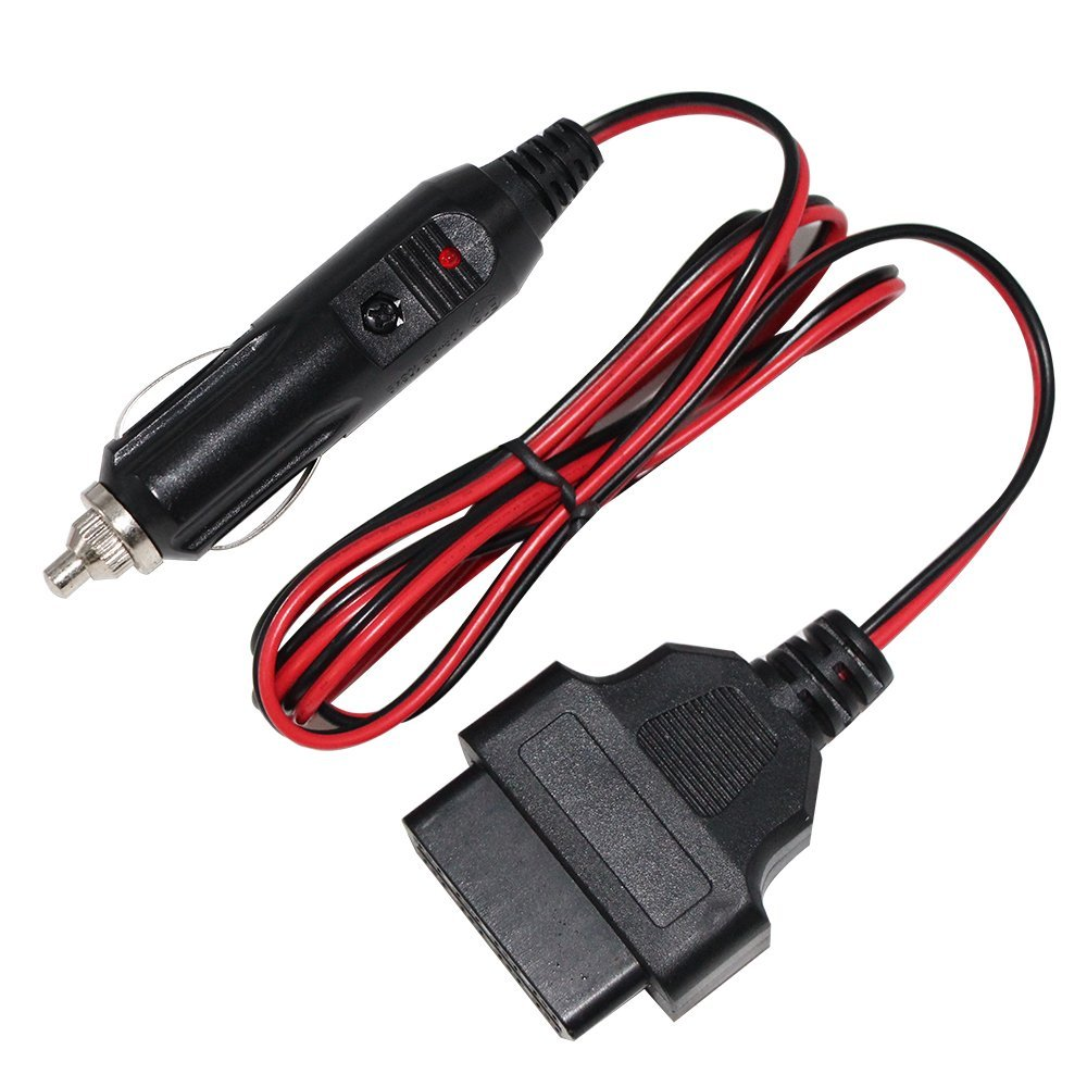 Гнездовой кабель OBD2 для всех автомобилей с прикуривателем