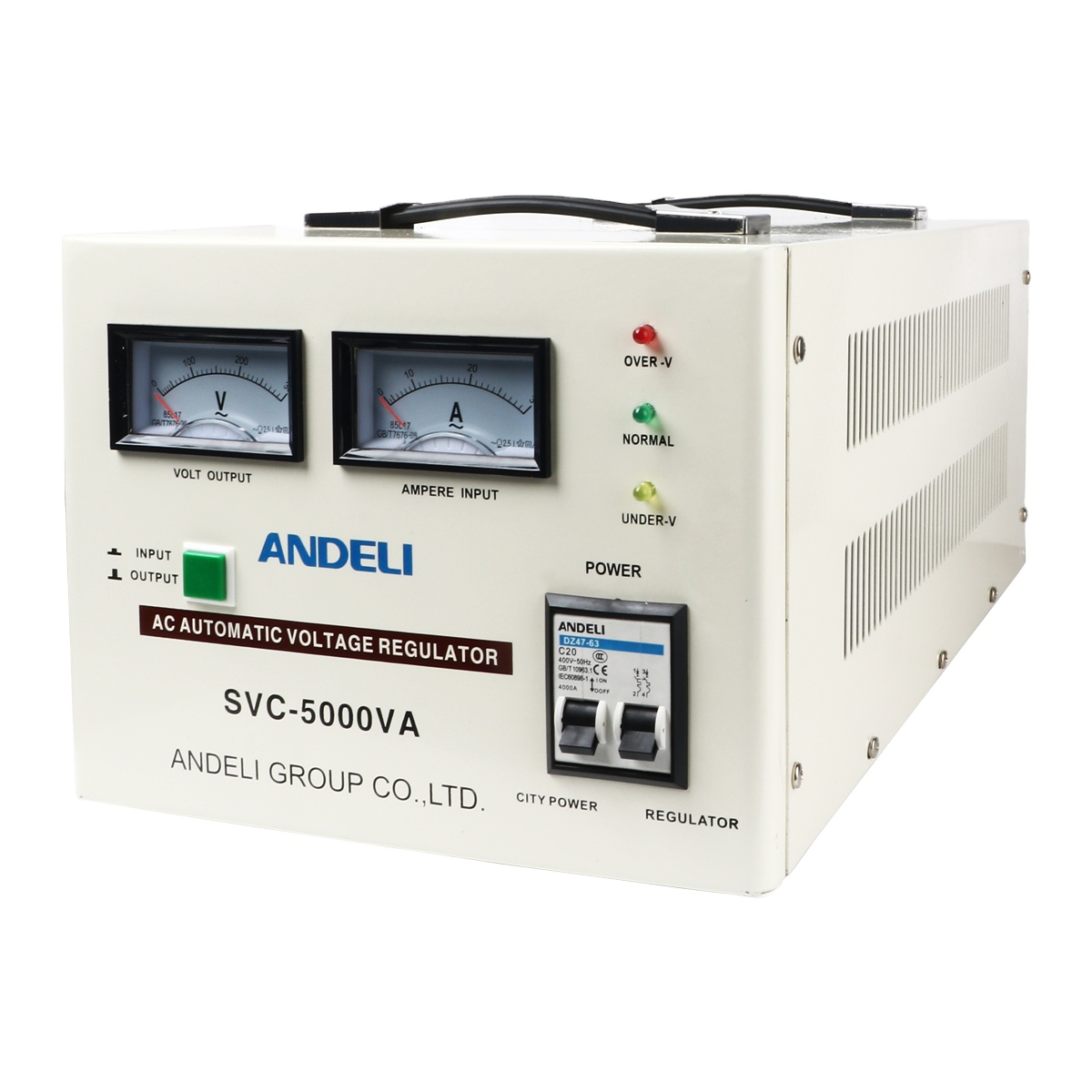 Стабилизатор электрического напряжения SVC-5000VA 5 кВт ANDELI