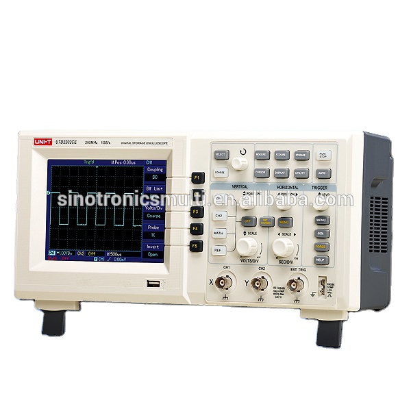 UNI-T UTD2202CE 200 МГц 1GS/S Цифровые запоминающие осциллографы