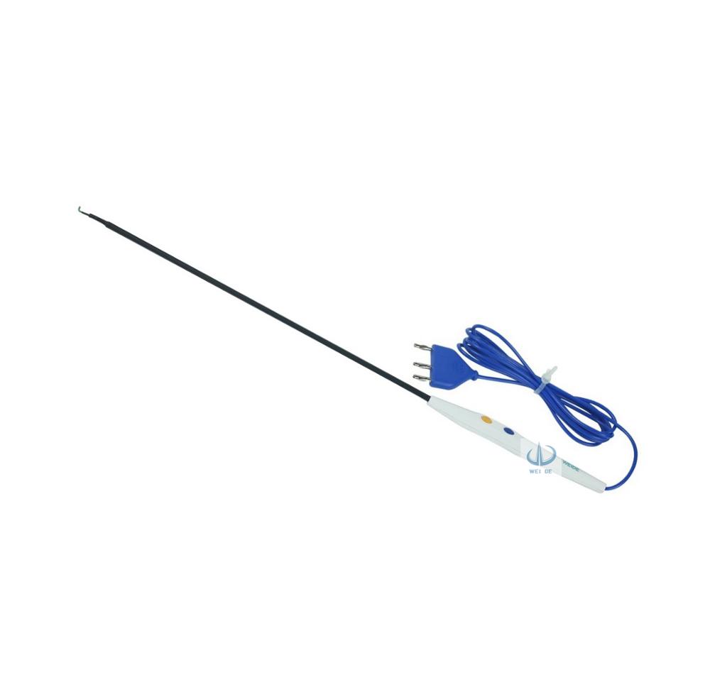 Антипригарное покрытие PTFE лапароскопический электрод L крюк