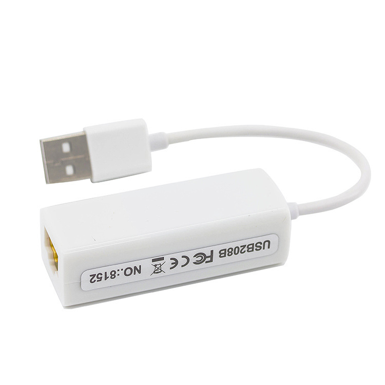 USB 2,0 к 10/100 RJ45 сетевой Ethernet Женский проводной Кабельный адаптер 10/100 м USB 2,0 Ethernet адаптер