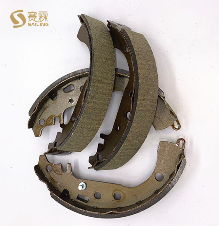 K2286 K2300 No asbetos Semi- metallic Brake shoe lining set for TOYOTA